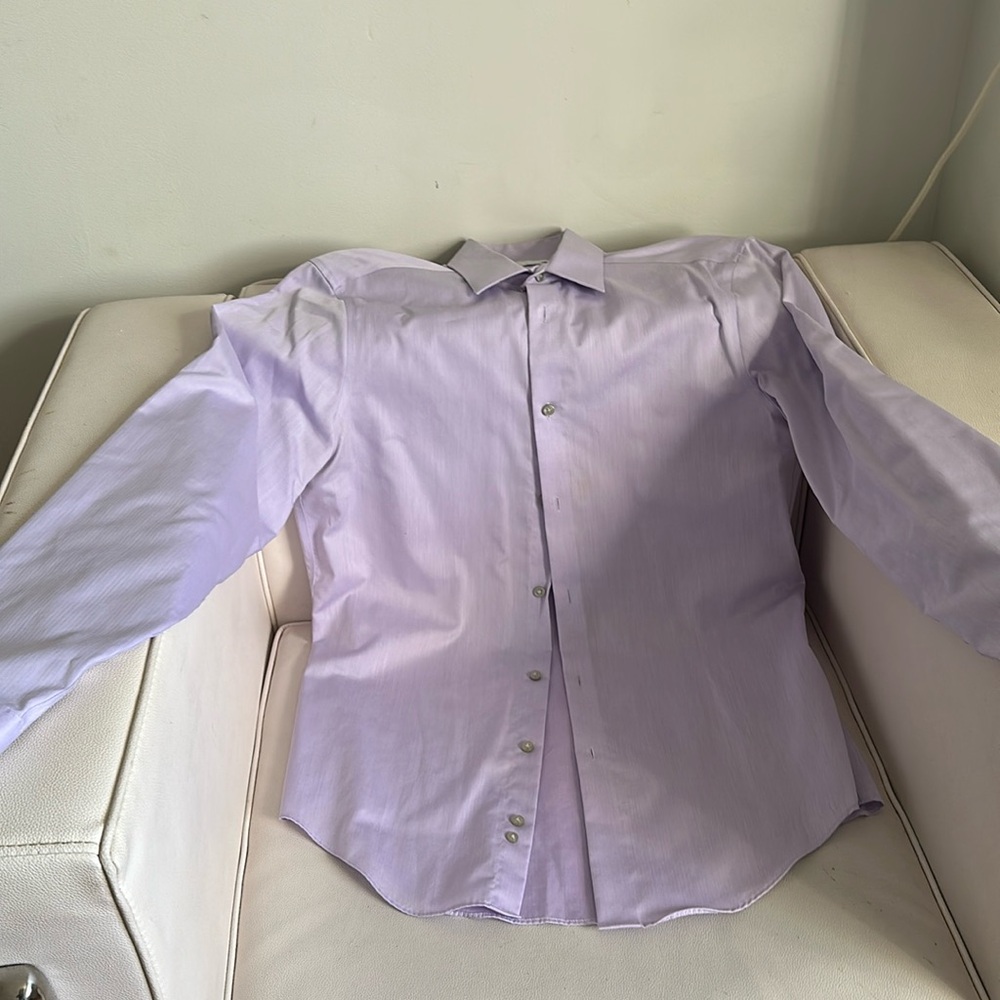 Calvin Klein performance non-iron slim fit dress shirt